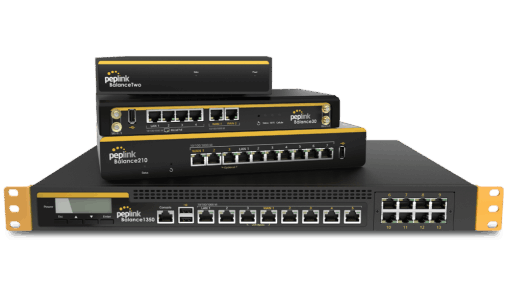 Picture linking to Peplink Balance range