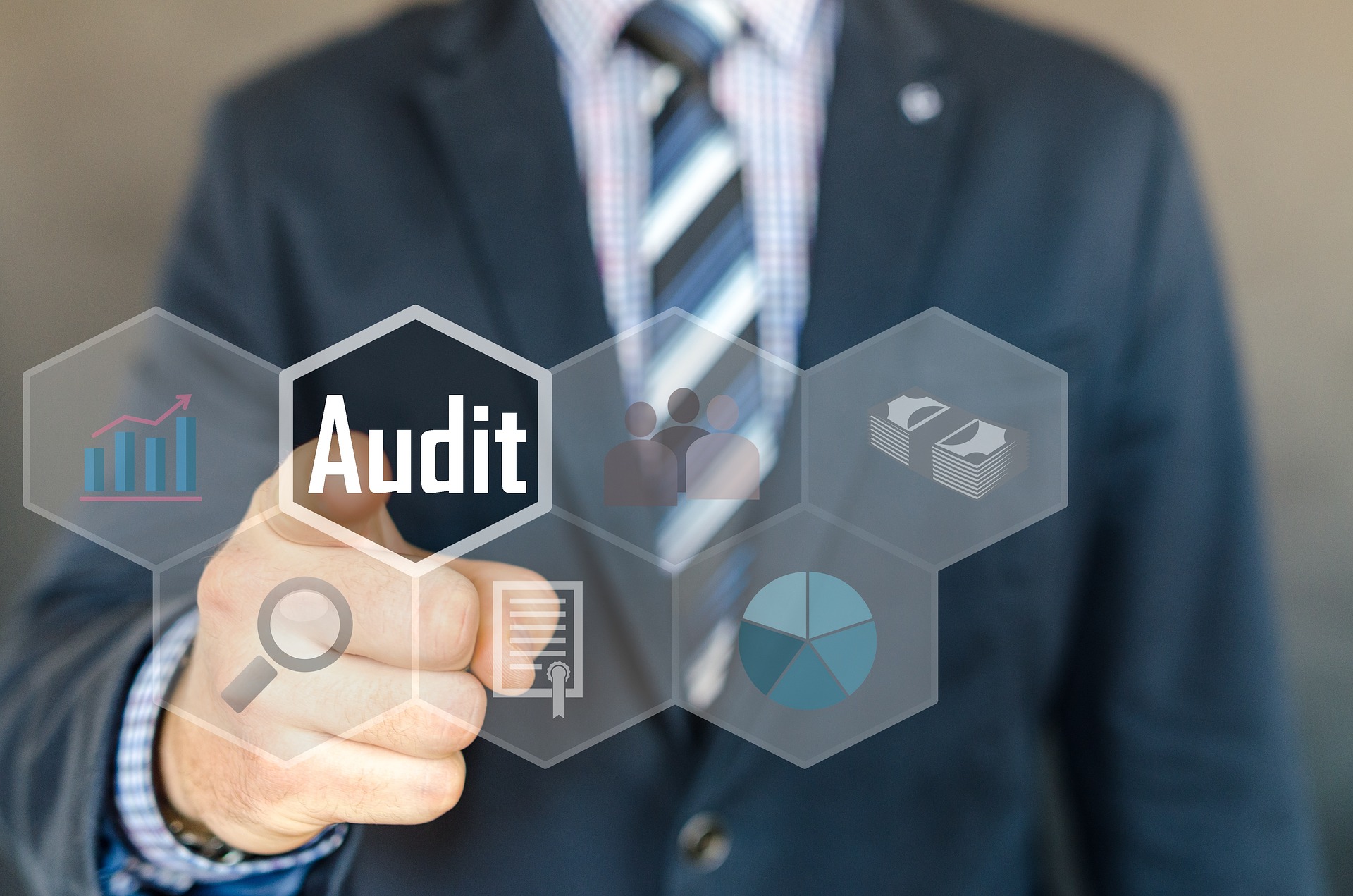 Picture pointing to Audit