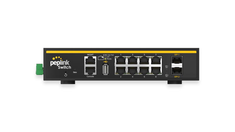 8 port Peplink Switch 8 port Peplink Switch
