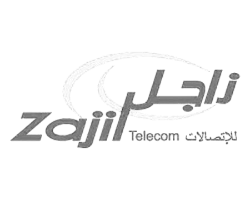 Logo from Zajil Telecom with link to page